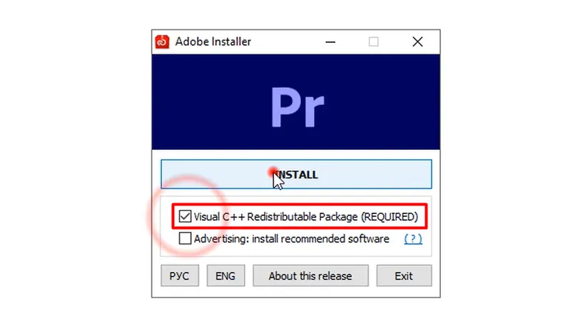 Tiến hành chọn Premiere Pro 2020.