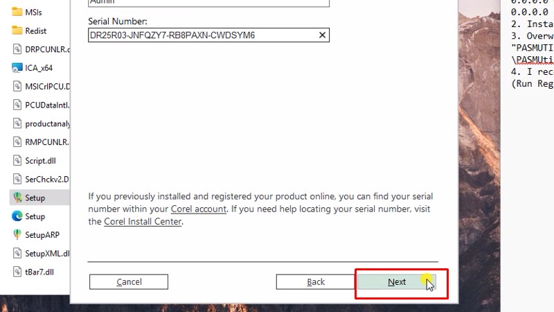 CorelDRAW 2024: Hướng Dẫn Cài Đặt Chi Tiết Từ A Đến Z 33 Bấm next