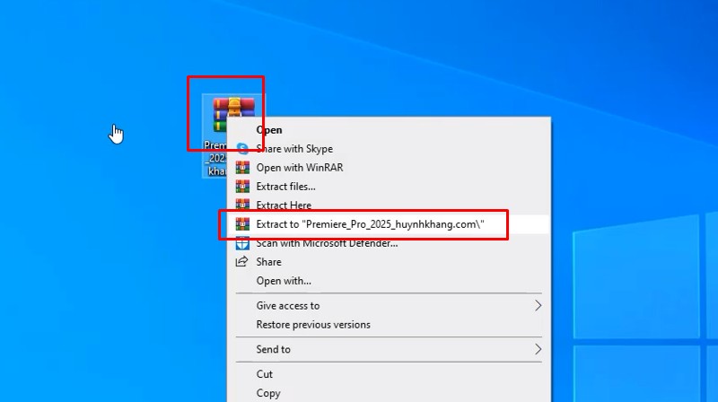 Tải Premiere Pro 2025 Cài Đặt Đơn Giản, Nhanh 10 Giải nén phần mềm Premiere pro 2025
