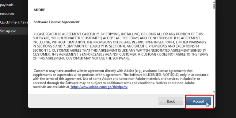 After Effects CS6 Hướng Dẫn Cài Đặt Chi Tiết 14 Chọn Accept