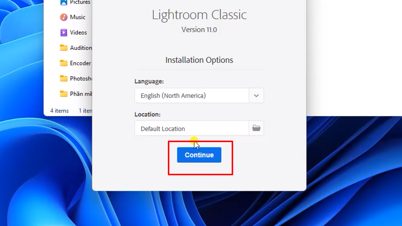 Lightroom 2022 Cách Tải Chi Tiết Và Dễ 12 bấm Continue