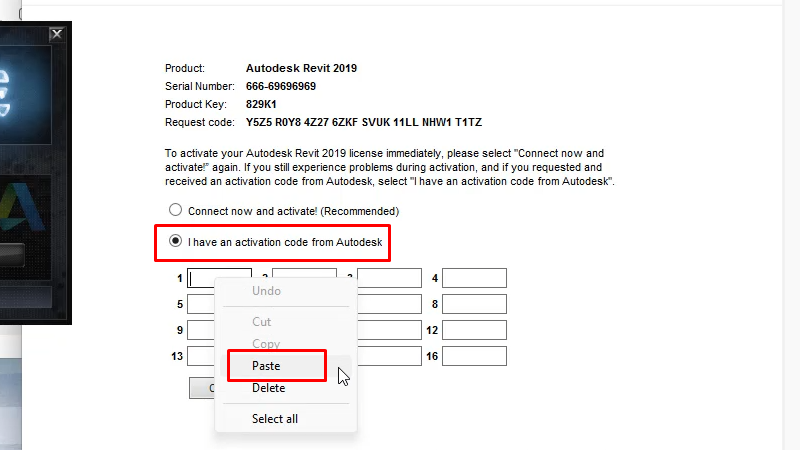 Revit 2019: Hướng Dẫn Cài Đặt Chi Tiết Từ 30 Tích như hình và paste vào ô số 1