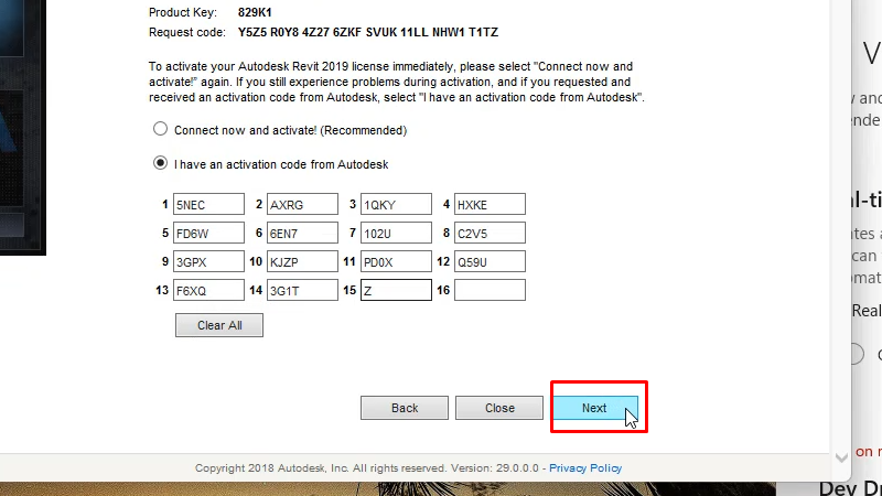 Revit 2019: Hướng Dẫn Cài Đặt Chi Tiết Từ 31 Bấm Next