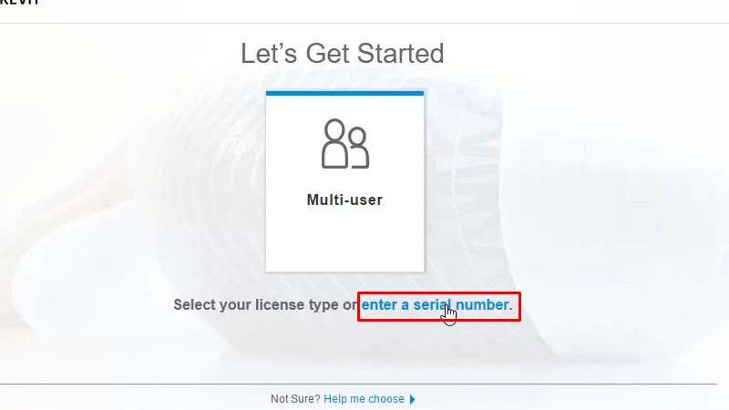 Revit 2019: Hướng Dẫn Cài Đặt Chi Tiết Từ 15 Bấm vào enter a serial number