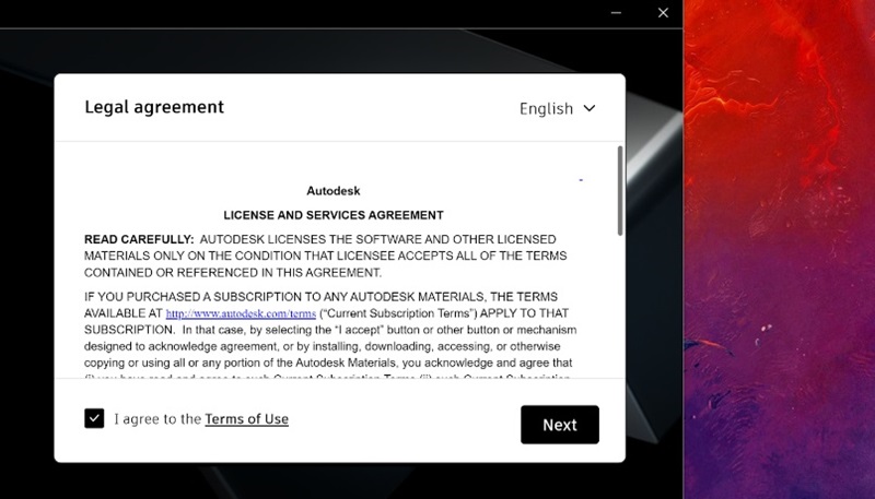 Mở folder, chạy Setup.exe, chọn “I Agree” và nhấn Next