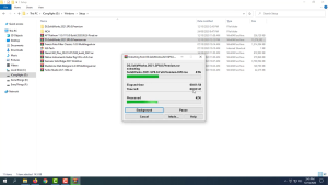 Giải nén phần mềm vừa tải về