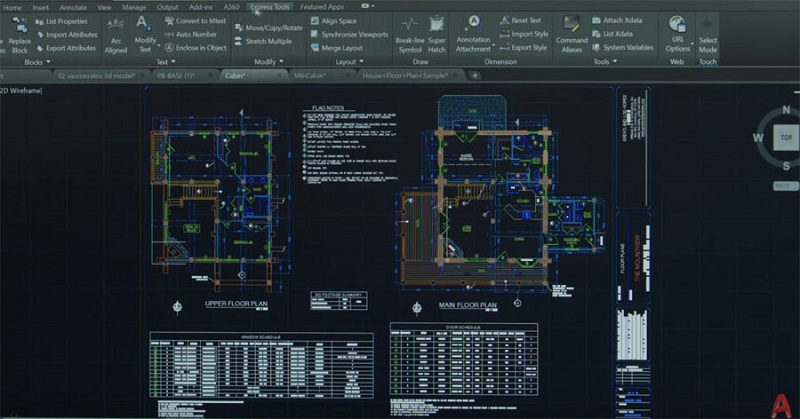 Tính năng có trong phần mềm AutoCAD 2014